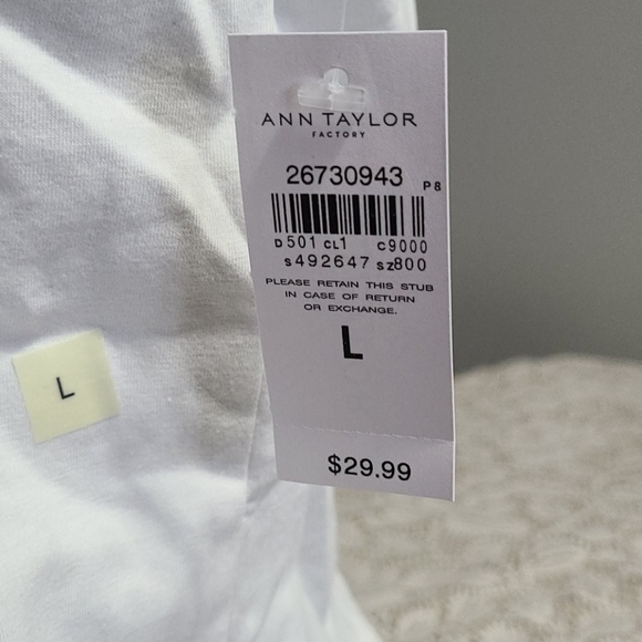 BNWT Ann Taylor 95% Cotton Camisole - Picture 3 of 4